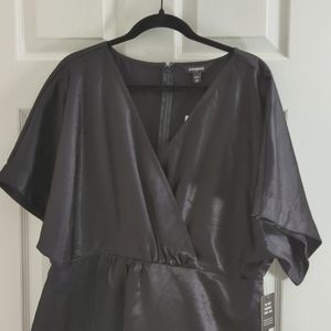 Express Dress in shimmery black,  XL